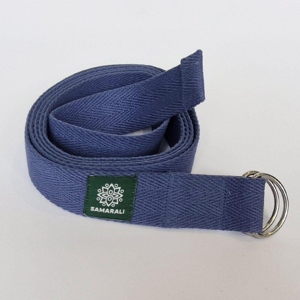 SAMARALI Correia para Yoga em Algodão Orgânico Samaral - Azul denim