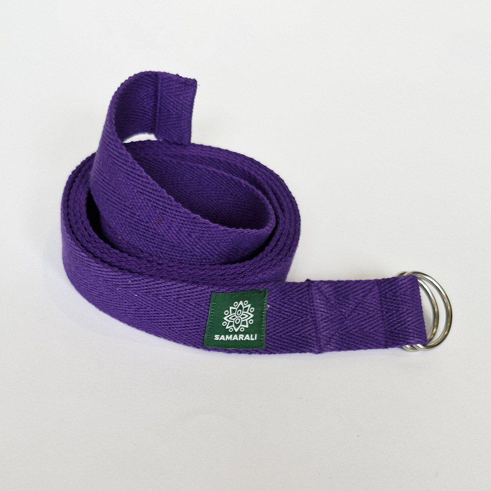 SAMARALI Correia para Yoga em Algodão Orgânico Samaral - Roxo