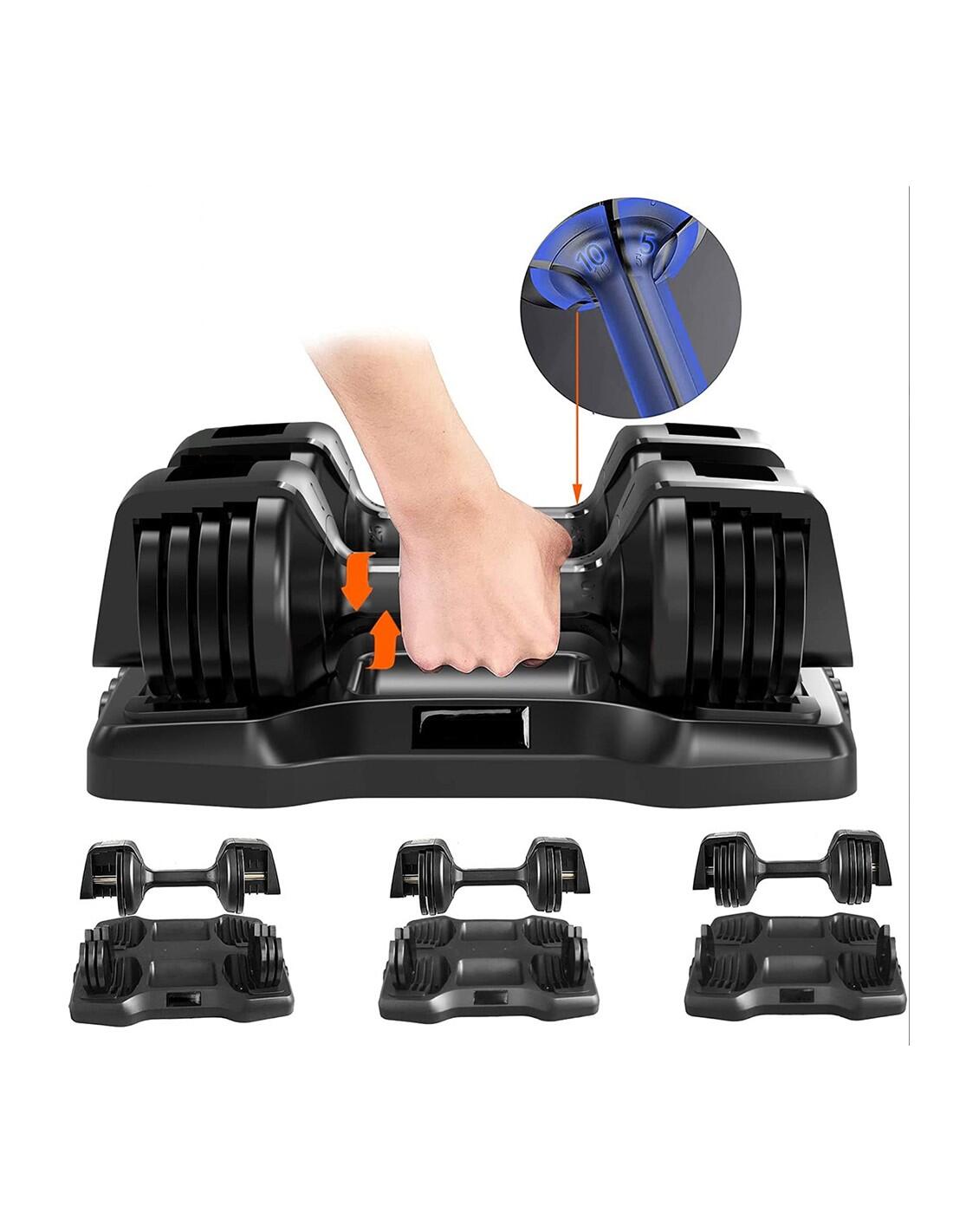 Clover Fitness Verstelbare Gewichten 12 Kg (Paar) 3/6