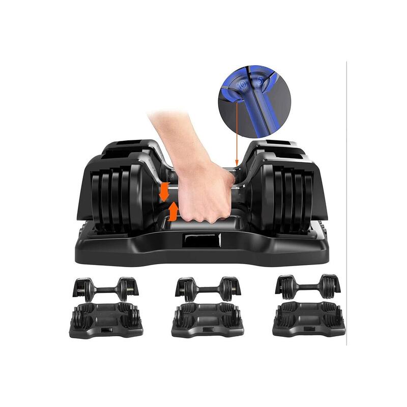 Haltères réglables  Clover Fitness 12kg (paire)