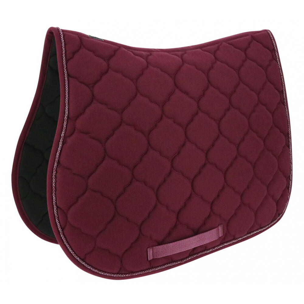 Tapis de selle Riding World Rope - Mixte Bordeaux Poney 2/2