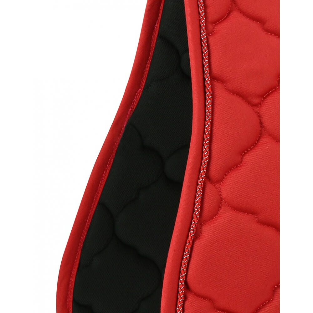 Tapis de selle Riding World Rope - Mixte Rouge Cheval 4/5