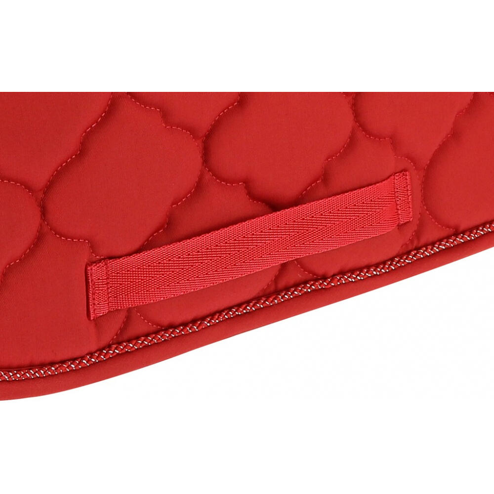 Tapis de selle Riding World Rope - Mixte Rouge Cheval 5/5