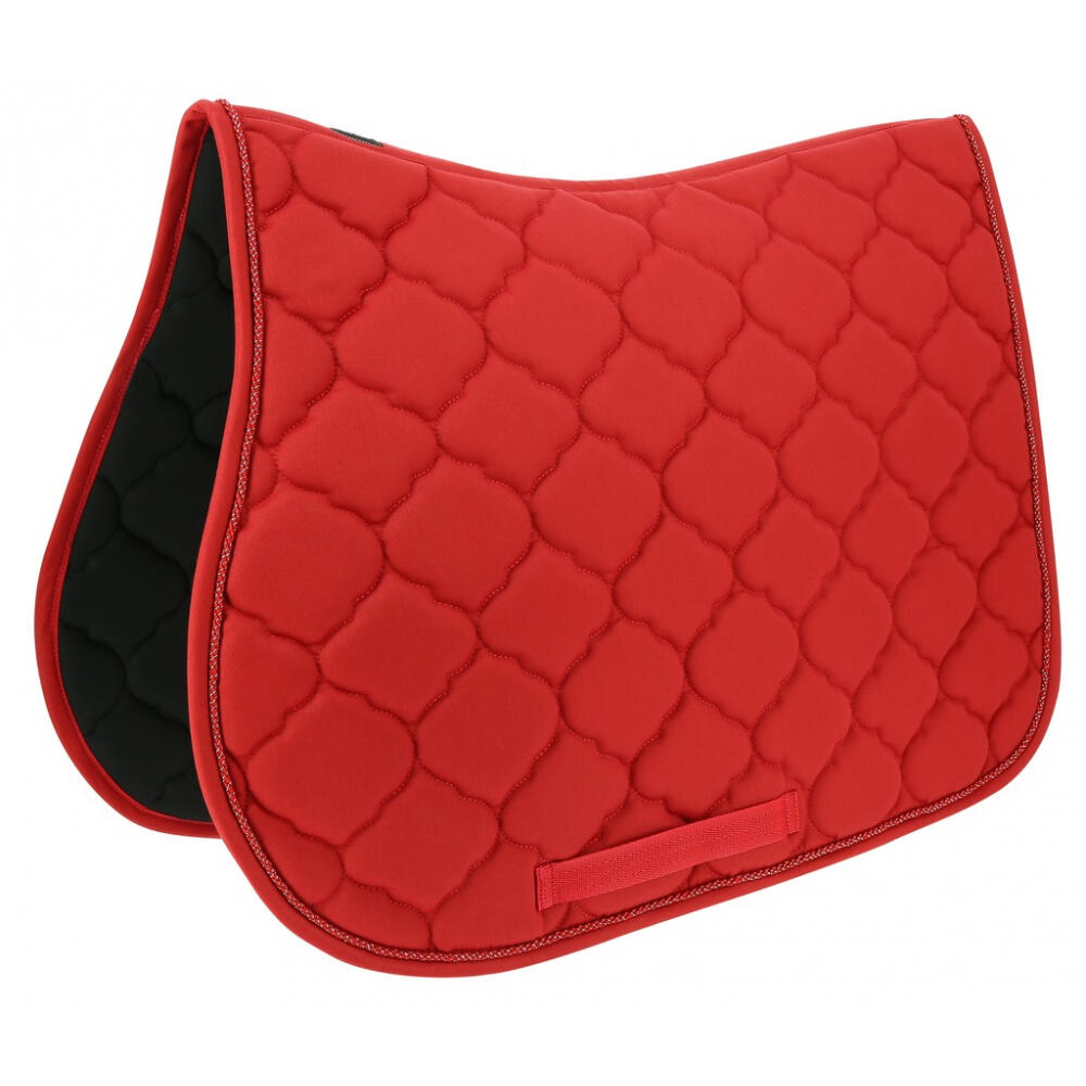 Tapis de selle Riding World Rope - Mixte Rouge Cheval 2/5