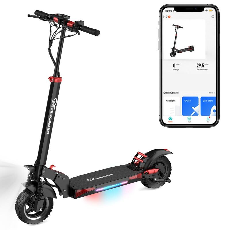 Patinete Eléctrico Plegable EVERCROSS - H9