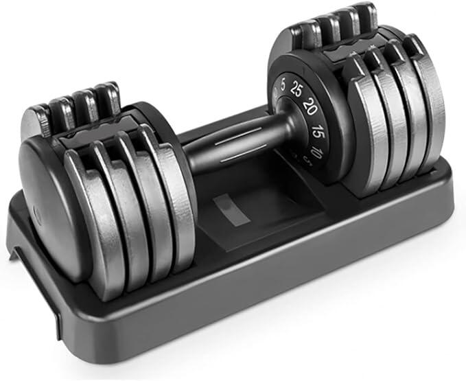 Haltères réglables 25Kg. Fitness House (paire) 5/6