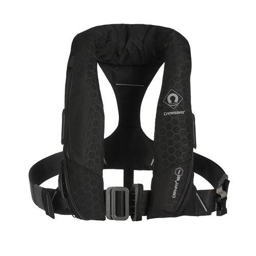 Gilet de sauvetage CREWFIT 180N Pro+ - Auto avec harnais - Noir
