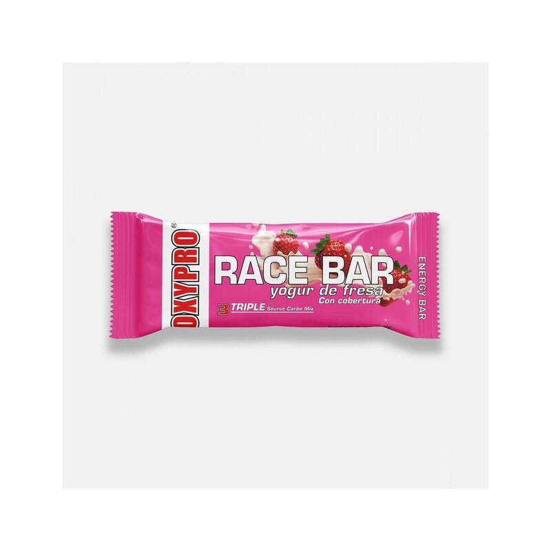 RACE BAR  sabor Yogurt de Fresa (con cobertura)-Caja x 12