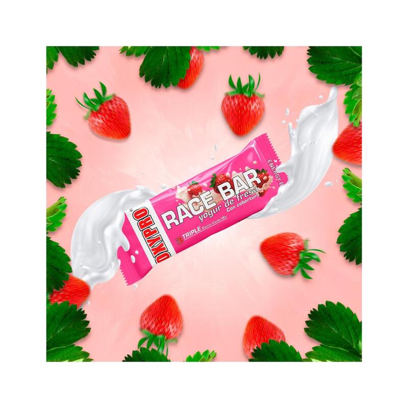 RACE BAR  sabor Yogurt de Fresa (con cobertura)-Caja x 12