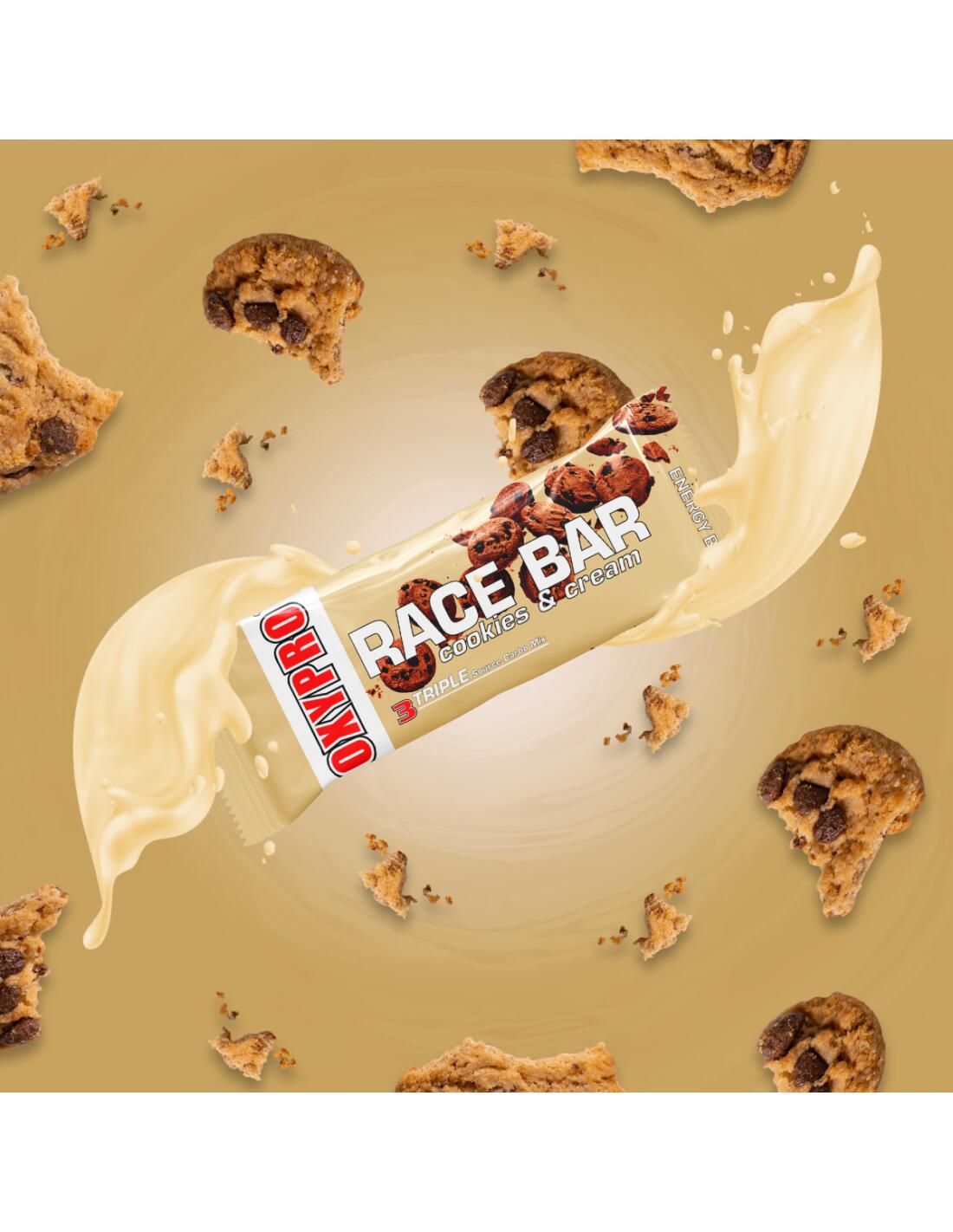 RACE BAR  sabor Cookies & Cream-Caja x 12 3/3