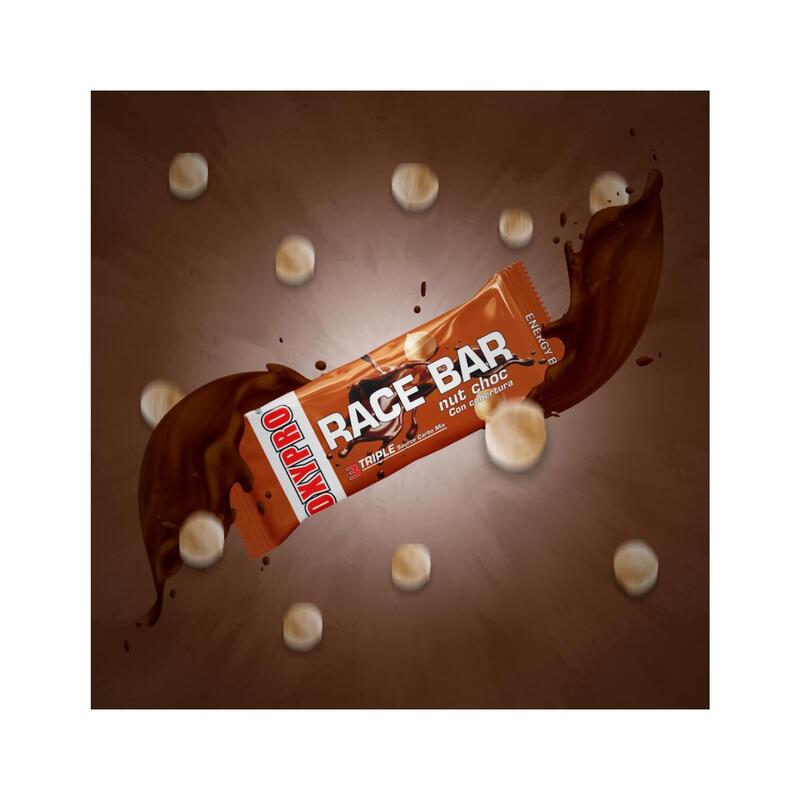 RACE BAR  sabor Nut choc (con cobertura de chocolate)-Caja x 12