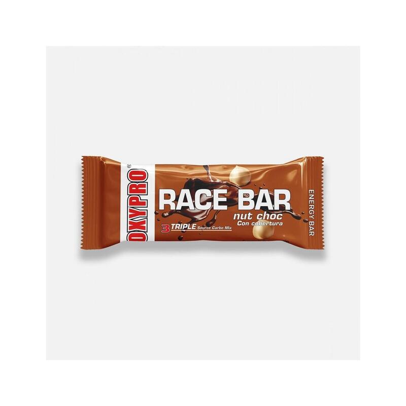 RACE BAR  sabor Nut choc (con cobertura de chocolate)-Caja x 12