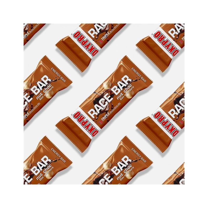 RACE BAR  sabor Nut choc (con cobertura de chocolate)-Caja x 12