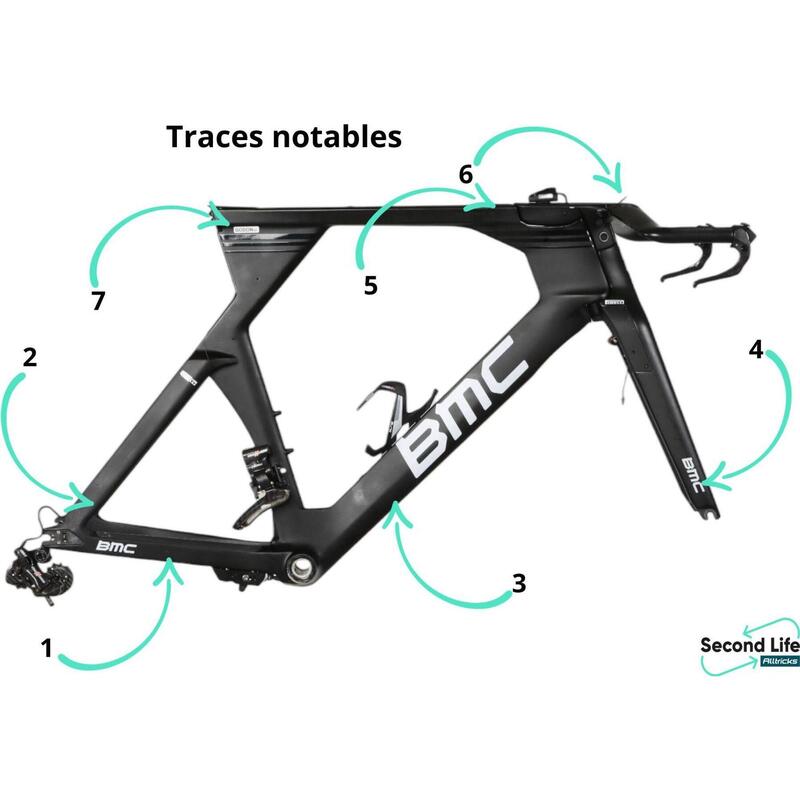 Kit Cadre / Fourche BMC Timemachine 01 AG2R Campagnolo Super Record EPS