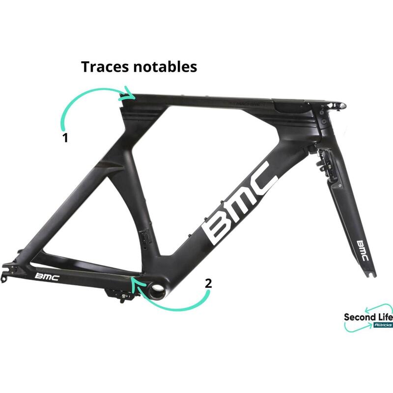 Kit Cadre / Fourche BMC Timemachine01 TT Patins Carbone 2021