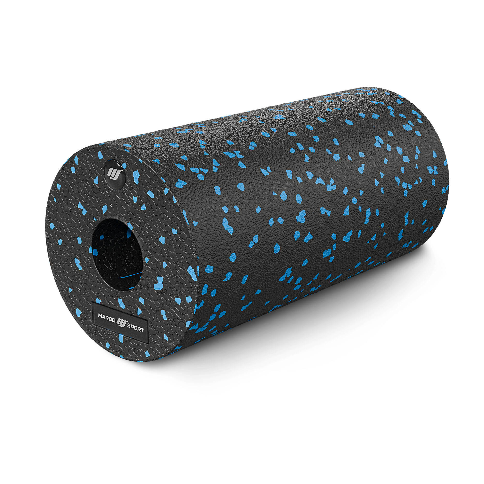 MARBO SPORT Rullo massaggiante in PPE 30 cm nero/blu