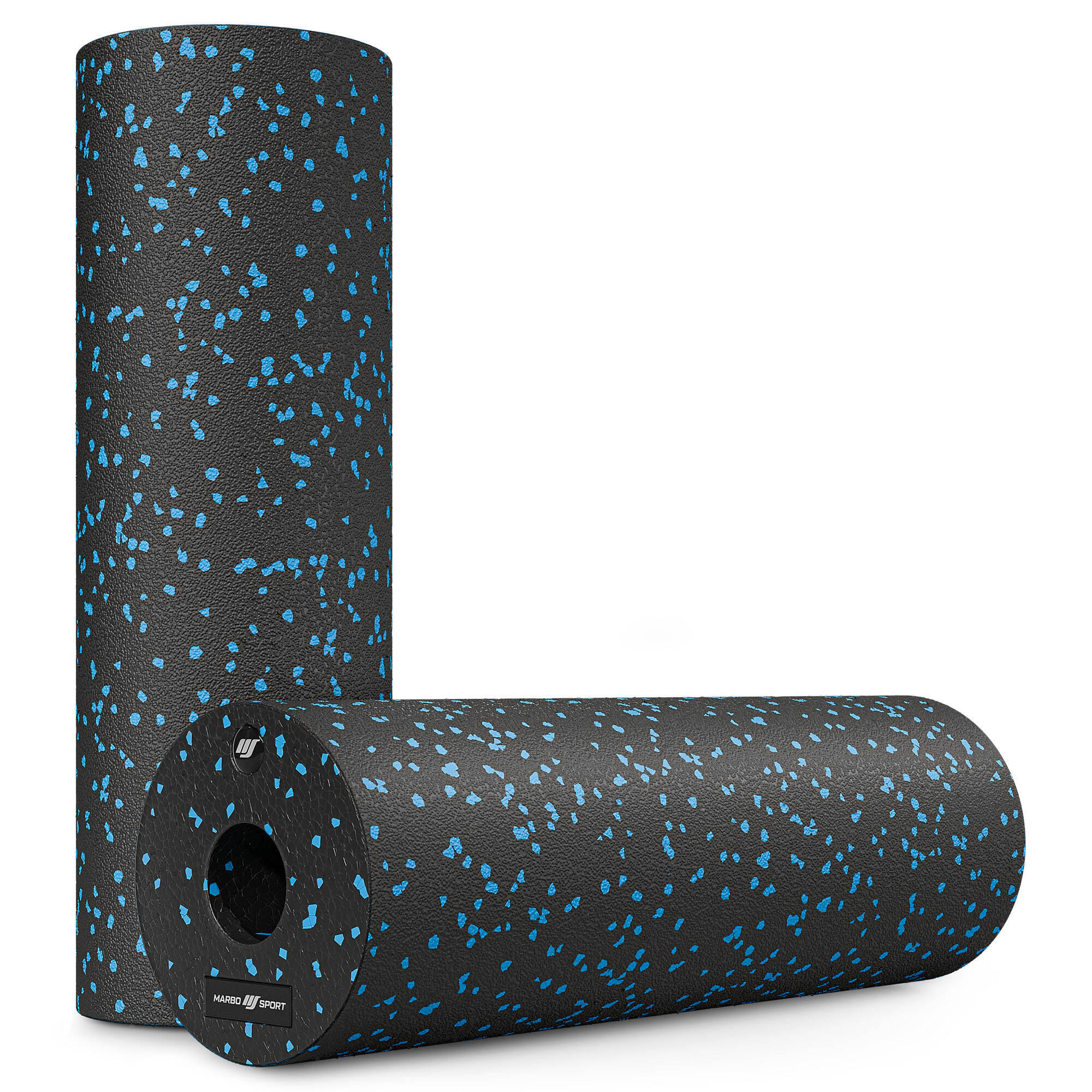 Rouleau de massage EPP 45 cm noir/bleu 2/4
