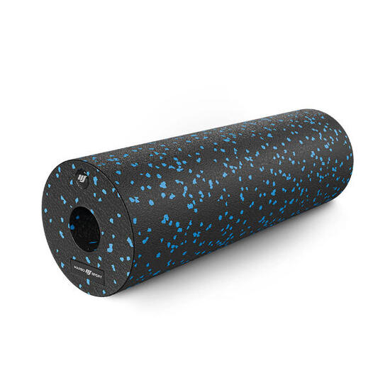 Massageroller 45 cm zwart/blauw