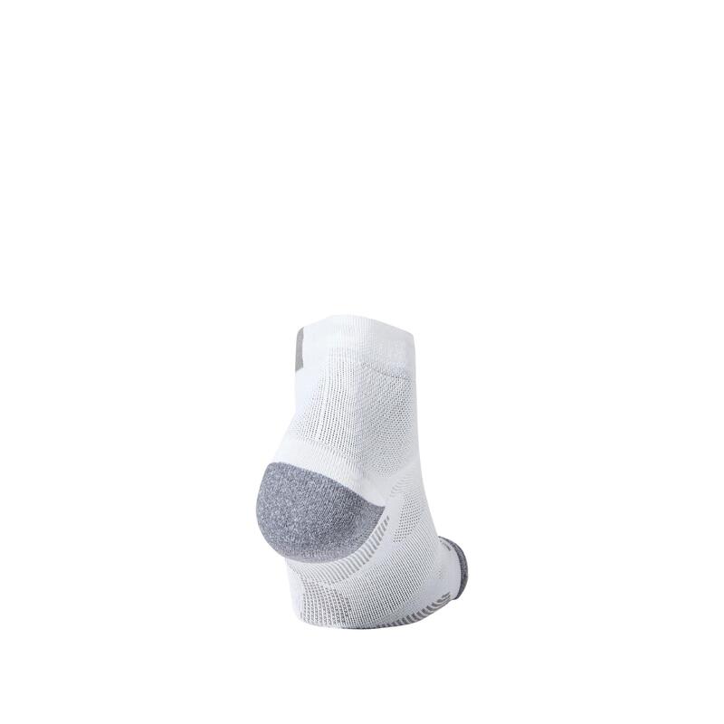 DOUBLE PACK-BOSTON-CHAUSSETTES DE COURSE-TAILLE BASSE-ANTIBACTÉRIEN-BLANC