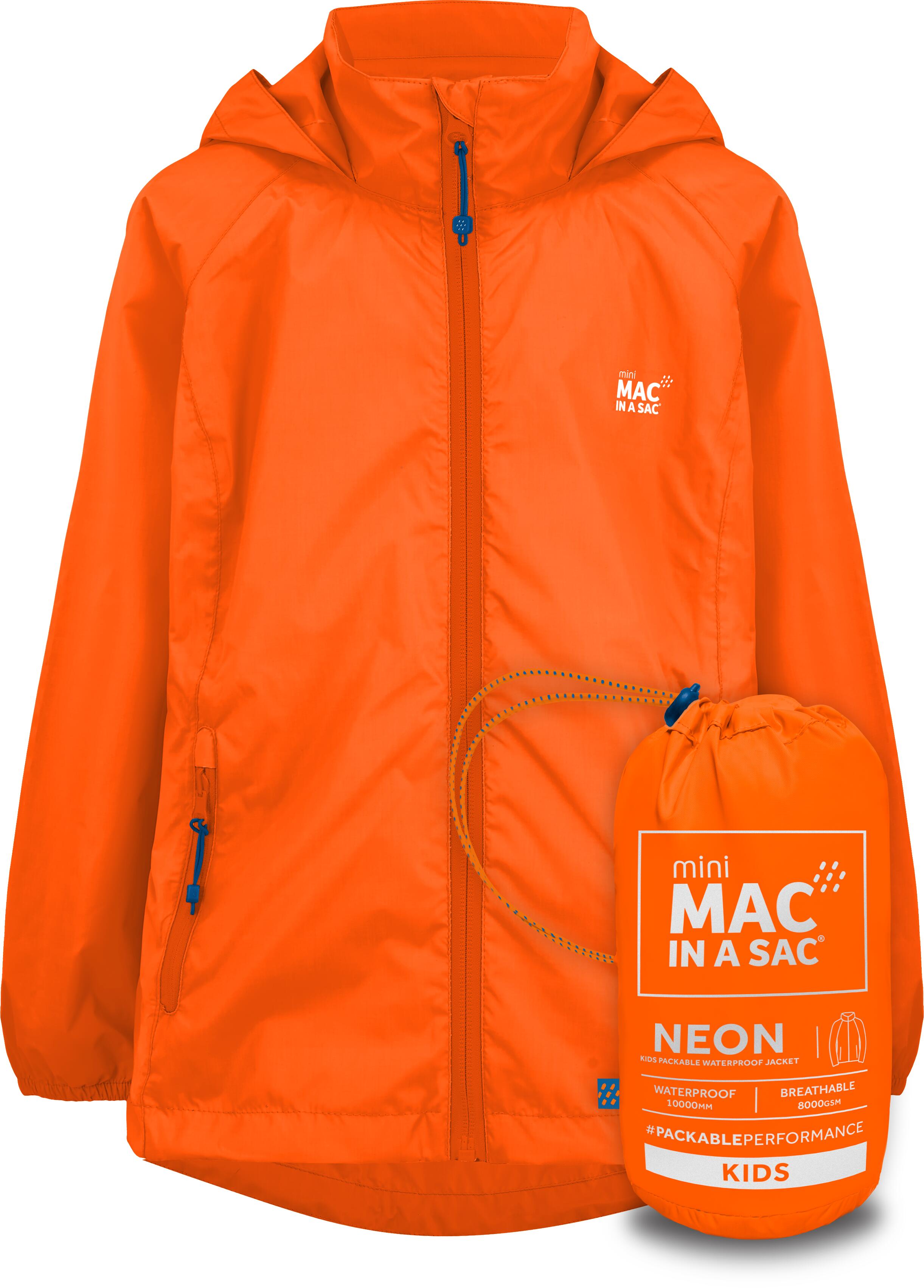 Mac in a Sac - Regenmantel - Neon Orange 3/6