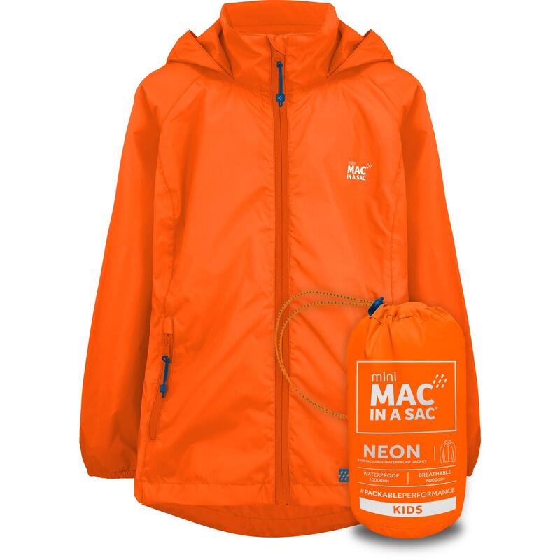 Mac in a Sac – Regenjas - Neon Orange