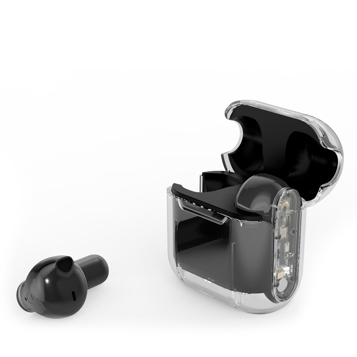 PRIXTON Auriculares TWS162 - Bluetooth - Tecnología ENC y HiFi - Negro 6/7