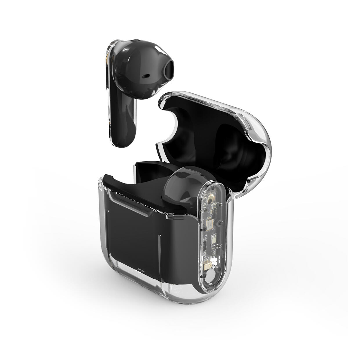 PRIXTON Auriculares TWS162 - Bluetooth - Tecnología ENC y HiFi - Negro 3/7