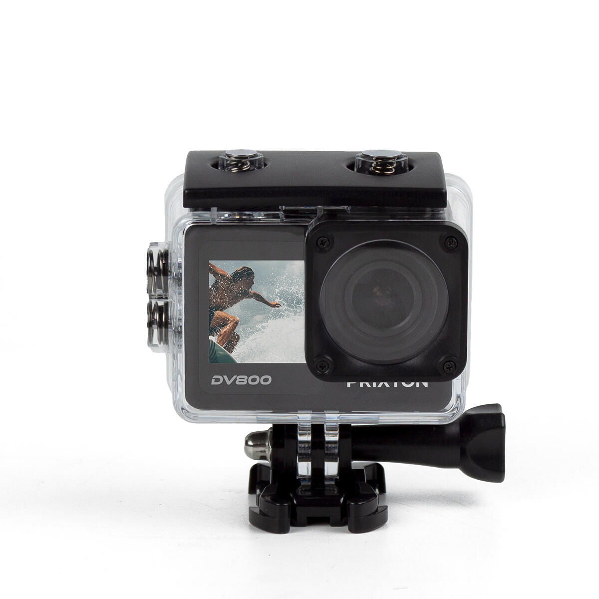 Caméra Sport 5K 30FPS 24MP Étanche 40M - Caméra D'Action WiFi Avec Écran Tactile 2", Stabilisateur 6 Axes, 2 Batteries 1350mAh, Télécommande 2.4G Et Double Micro Externe