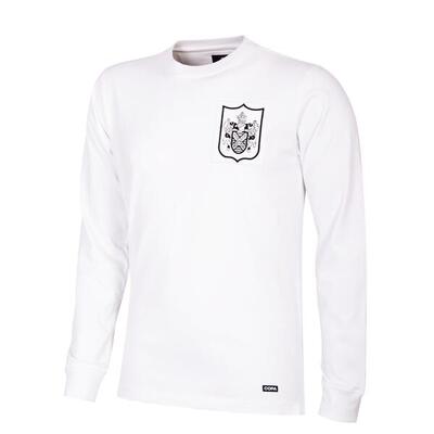 Retro voetbalshirt - heren - fulham fc 1966 - wit
