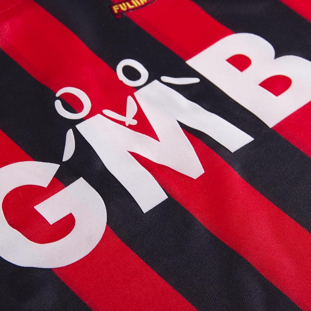 Camiseta de Fútbol - Hombre - Fulham FC 1993 - 94 - Negro - Rojo 5/7