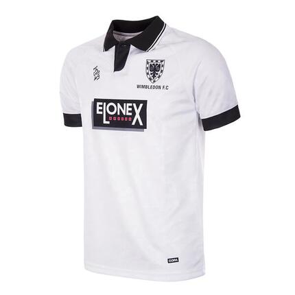 Maillot de football rétro extérieur - Homme - Wimbledon FC 1994/95 - Blanc