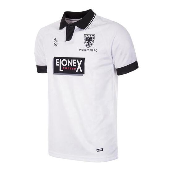 Maillot de football rétro extérieur - Homme - Wimbledon FC 1994/95 - Blanc