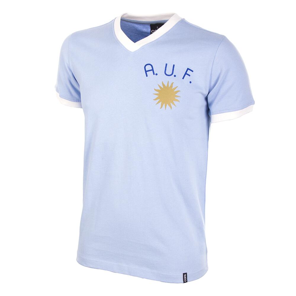 COPA FOOTBALL Retro Voetbalshirt - Heren - Uruguay 1970 - Blauw