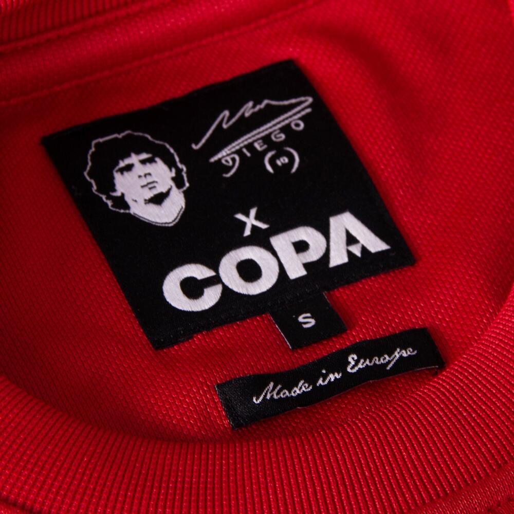 Retro Voetbalshirt - Heren - Maradona x COPA Argentinos Juniors 1976 - Rood 4/7