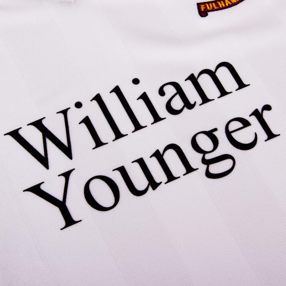 Maillot de football rétro - Homme - Fulham FC 1984/85 - Manches Cortes - Blanc 5/7