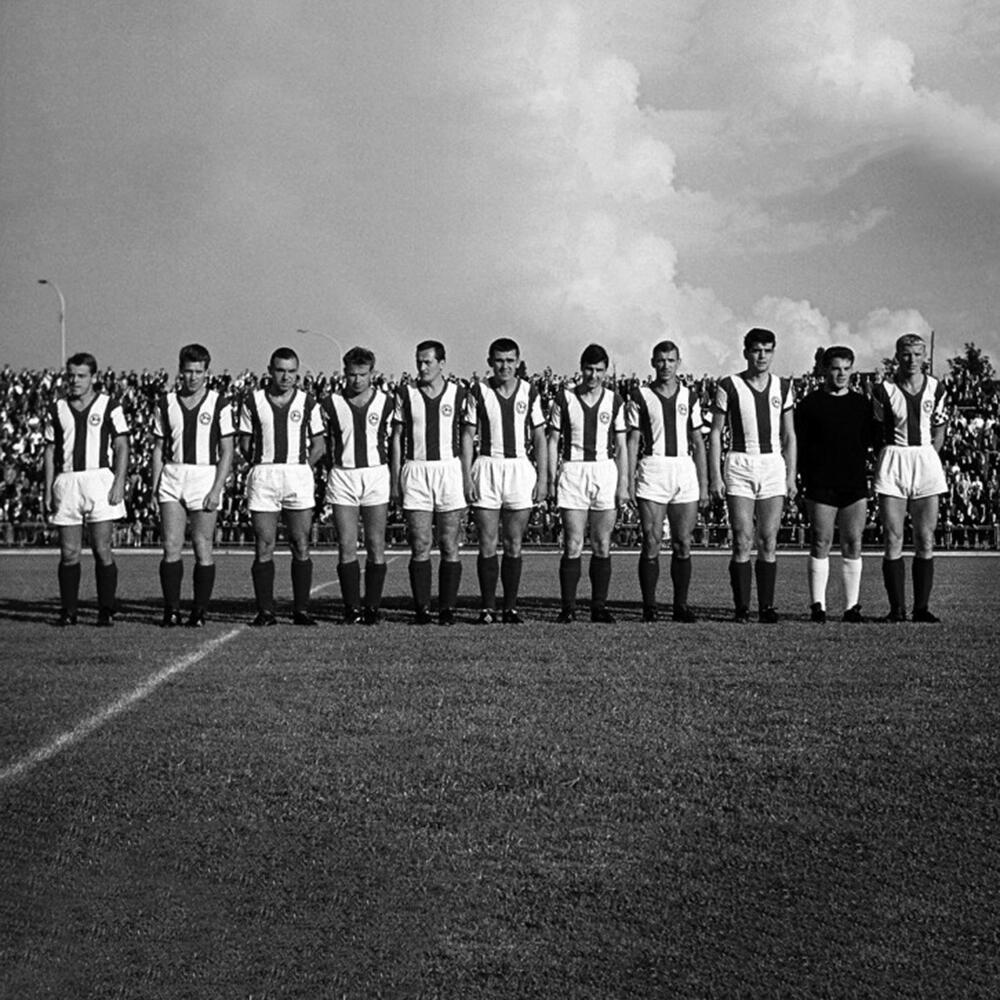 Arminia Bielefeld 1964 - 65 Maillot de Foot Rétro 2/7