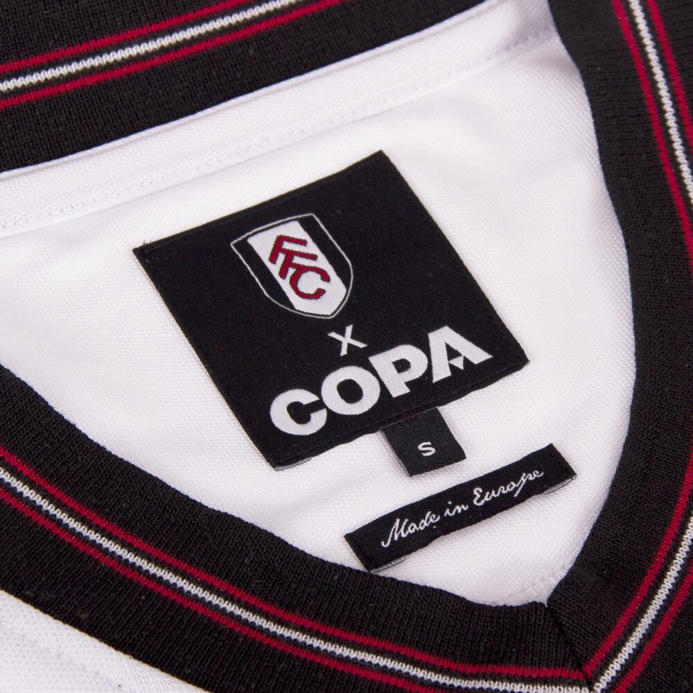 Maillot de football rétro - Homme - Fulham FC 1984/85 - Manches Cortes - Blanc 6/7