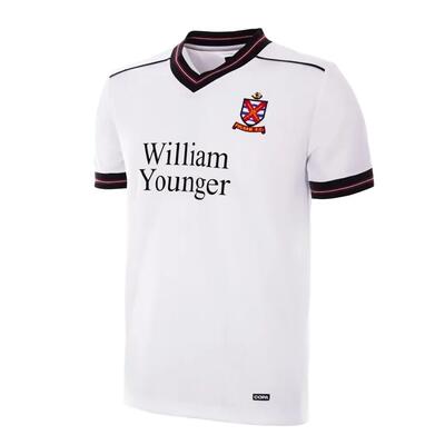 Retro voetbalshirt - heren - fulham fc 1984/85 - wit
