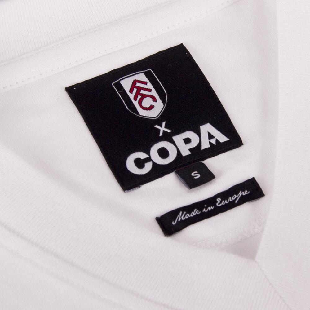 Retro Voetbalshirt - Heren - Fulham FC 1959 - 60 - Wit 6/7
