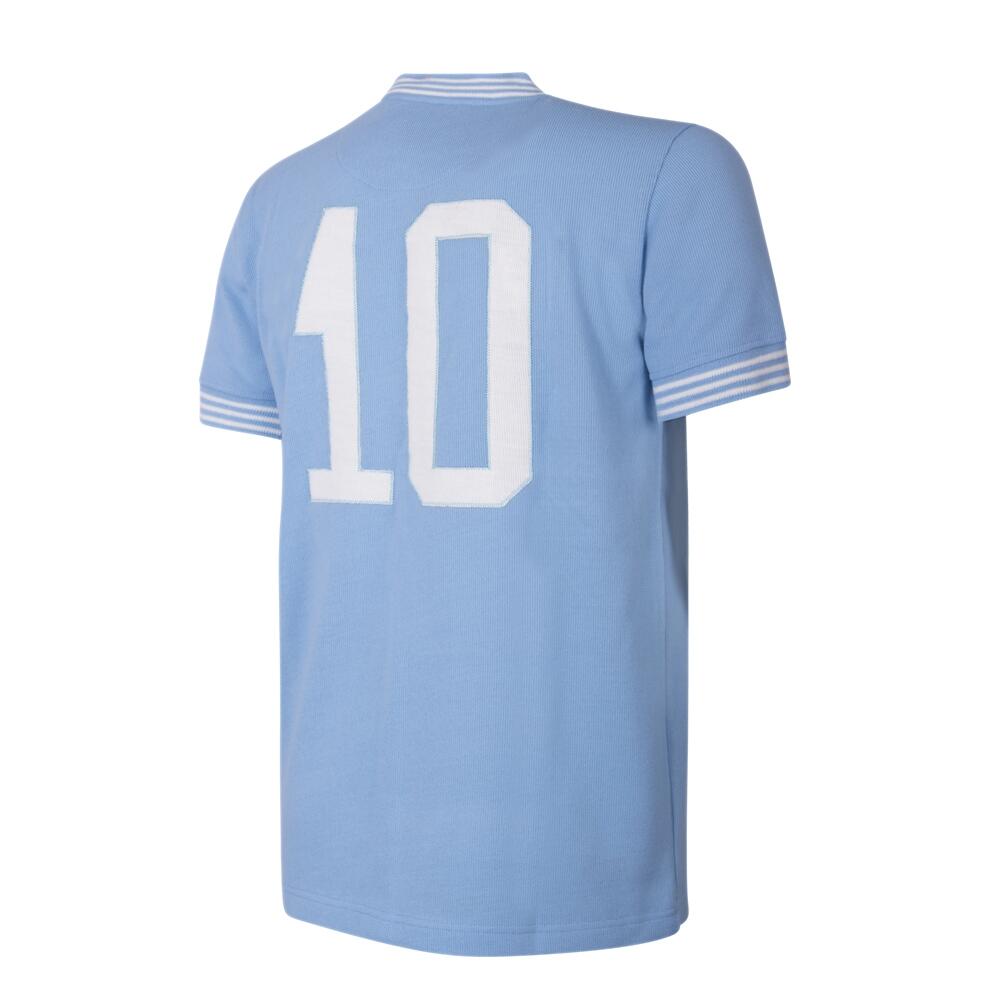 Maillot de football rétro - Homme - Maradona Napoli 1984 - Bleu 2/7