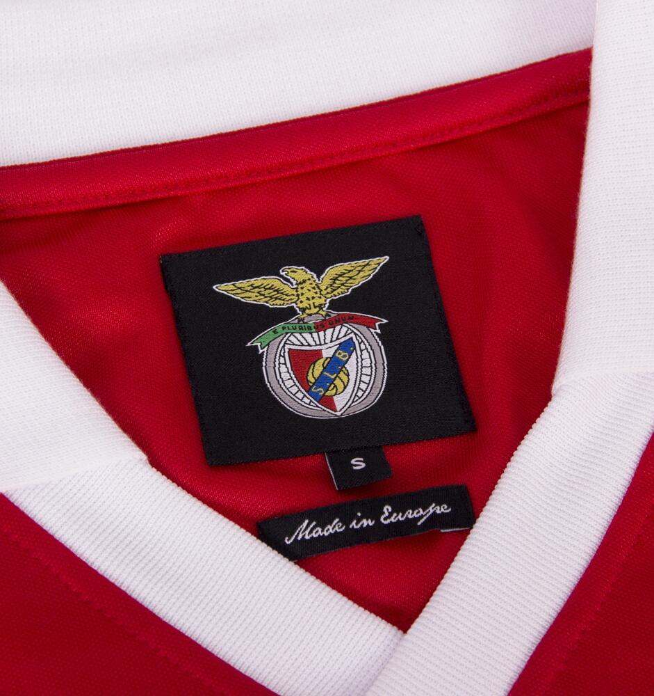 Retro Voetbalshirt - Heren - SL Benfica 1984 - 85 - Rood 5/7