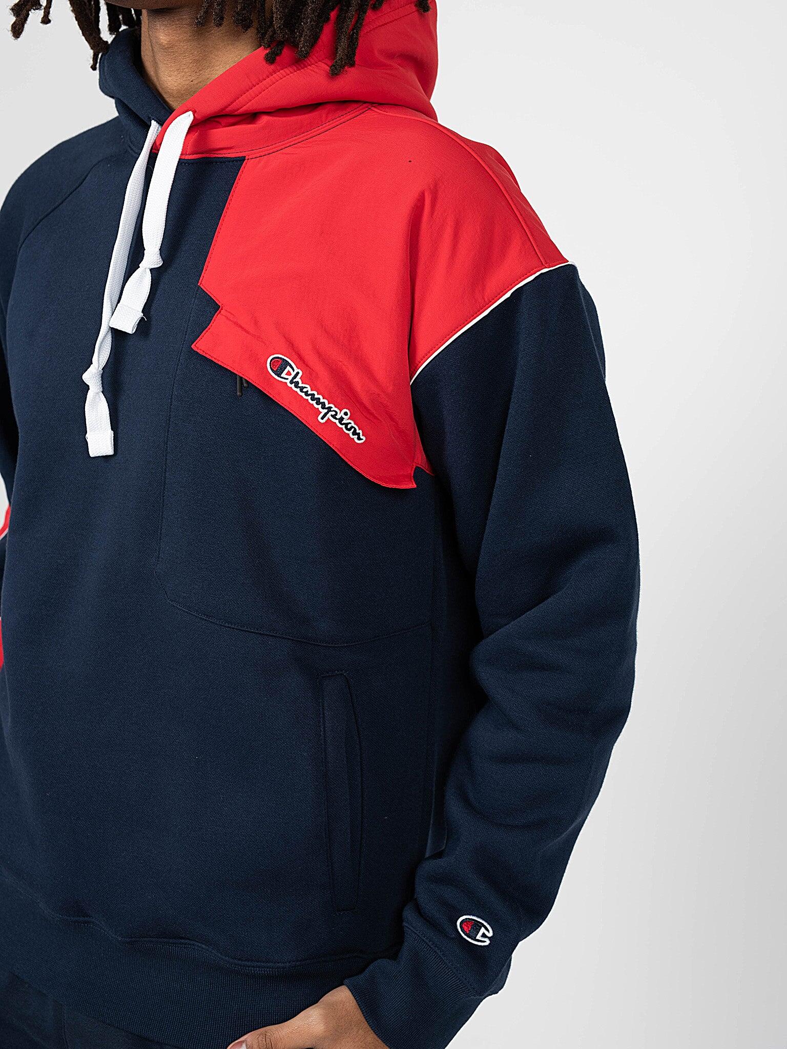 Sweat com Capuz Champion Reverse Weave Patchwork para Homem 5/7