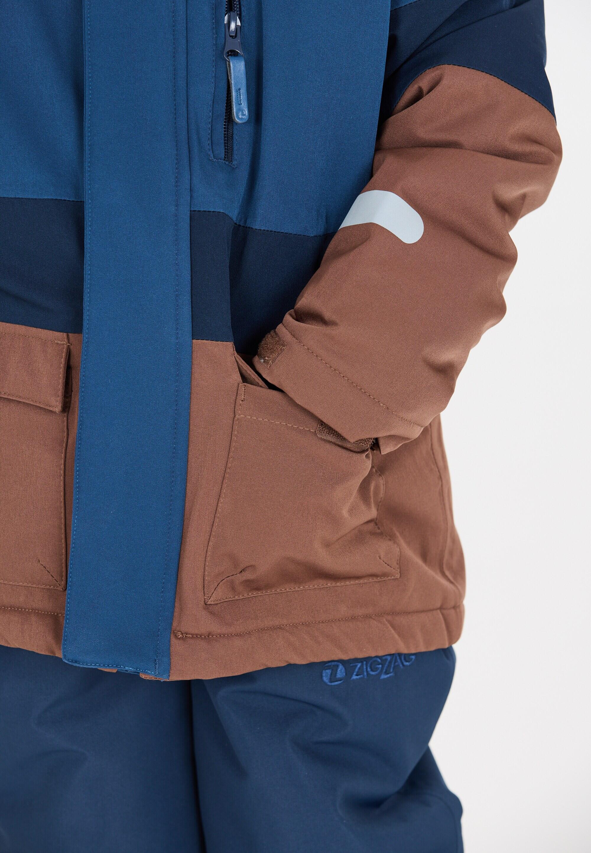 Chaqueta de esquí infantil Zigzag Taylora W-PRO 15000 6/15
