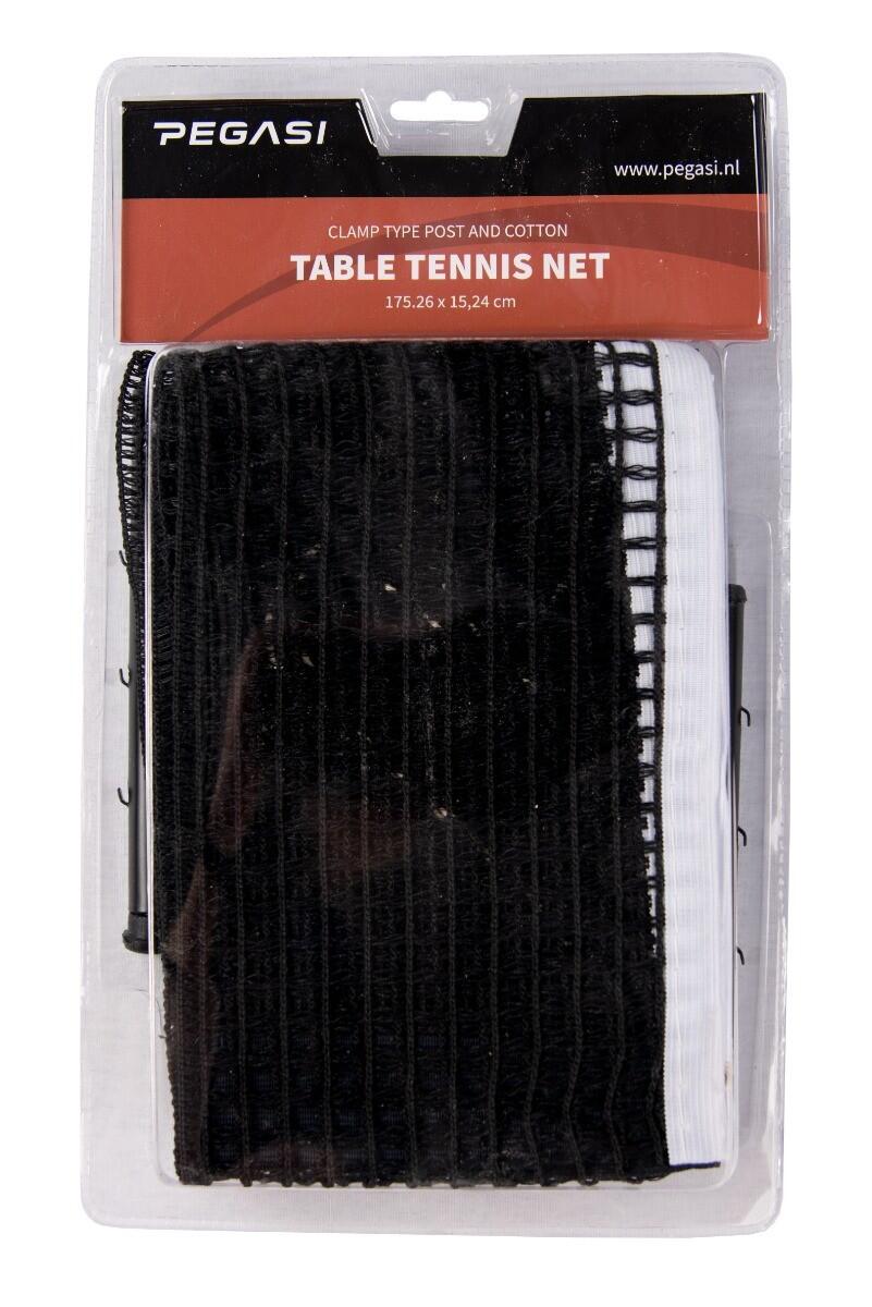 Pegasi tafeltennis net set Clamp on Black 4/4