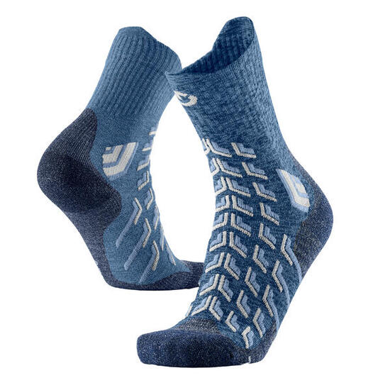 Chaussette randonnée femme, rafraîchissante pour l'été - Trekking Cool Crew Lady