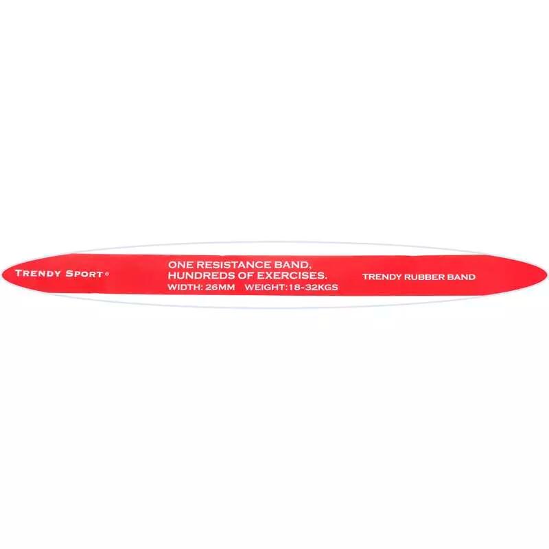 Fascia elastica Trendy Power Band forte rossa 2/4