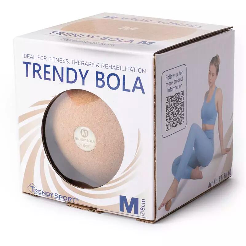 Palla da massaggio Trendy Bola in sughero 6 cm 3/3