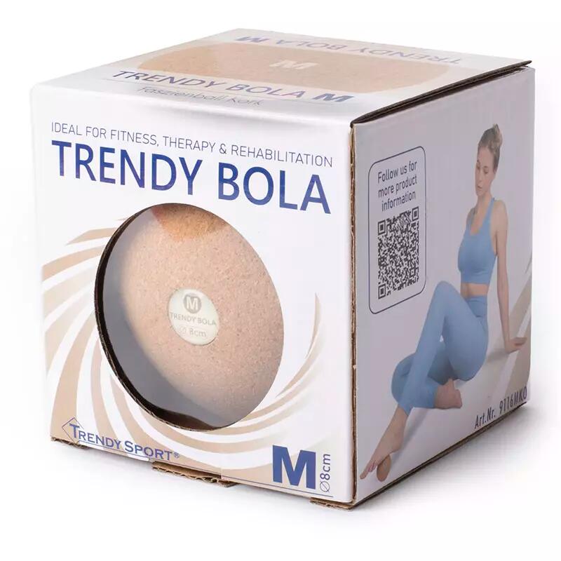 Masszázs labda Trendy Bola parafa 6 cm