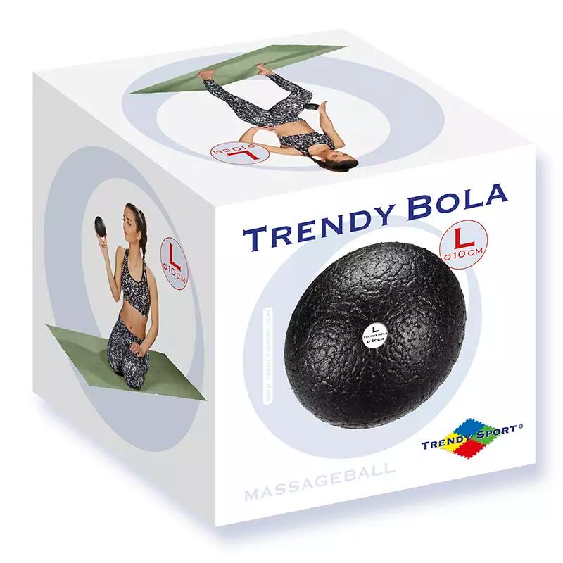 Piłka masująca Trendy Bola czarna 10 cm 5/5