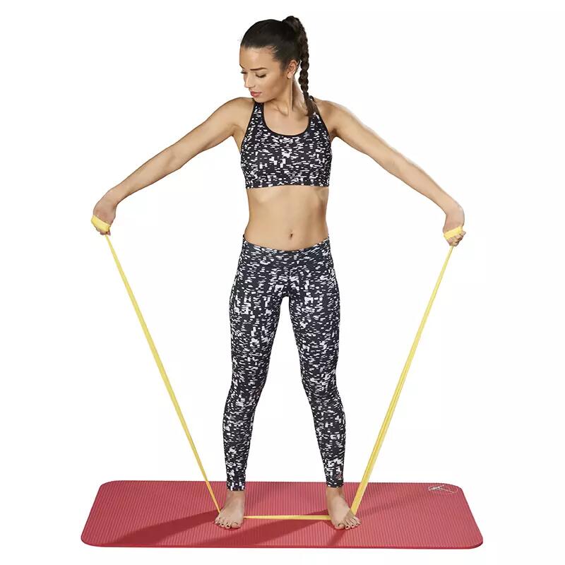 Fitnesz szalag Trendy Limite Band 2,5 m x 15 cm zöld közepes